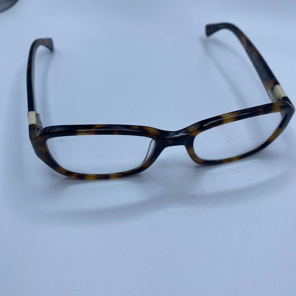 Cole Haan CH5004 (240) Soft Tortoise Women's Full Rim Rectangle Eyeglasses Frame